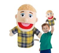 Kids Hand Puppets - Soft Funny Hand-Eye Coordination Toy Set | | Plush Animal Finger Puppet Interactive Storytelling Dolls Motor Skills Development Learning Toys