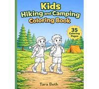 Kids Hiking and Camping Coloring Book