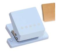 Kids Hole Punch | Space-Saving Manual Cutting Tools - Stable Punching Performance Badge Hole Puncher - For Scrapbooking Supplies Binder Binding Notebook Planner School Photo Album Cards Studio