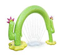 Kids Inflatable Sprinkler - Cactus Water Play Tunnel Toy, 166cm Inflatable Cactus Sprinkler with Cooling Spray, Outdoor Water Play Tunnel | for Kids Boys Girls Backyard Lawn Garden Beach Summer Party