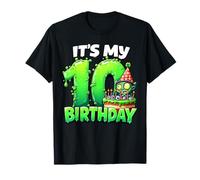 Kids It's My 1st Birthday Girl Halloween Mermaid Skeleton Maglietta