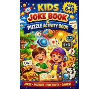 Kids Joke Book & Puzzle Activity Book for Ages 6-10: Clean Jokes, Brain Games, Word Puzzles, Fun Facts and Learning Challenges for Smart Kids | Gift ... Kids | Rainy Day Activities for Children