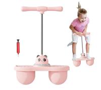 Kids Jumping Ball - Pogoo Stick | Fun Balance Board For Fitness, High Jump Toy With Handle & Air Pump For Kids Aged 6 Years Old and Up, Sport Ride Games With Air Pump For Outdoor Play
