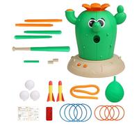 Kids Jumping Toy, Cactus Remote Control Game, Interactive Musical with Outdoor Play Mode, Activity Aid for Boys Girls Youth Teens, Educational Accessories, Jump Toy for Indoor Outdoor Yard Garden