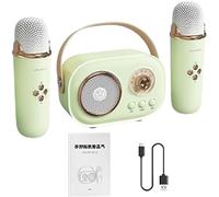 Kids Karaoke Mic, Karaoke Microphones, Wireless Karaoke Mic, Kids, Singing Microphone Speaker, Small, Home Entertainment Speaker, Wireless Karaoke Mic for Kids