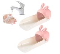 Kids Laking Extender - Acqua di cartoni animati, strumento di rubinetto della protezione splash | Impresa per vasca da bagno per bambini con 2, bagno di aiuti a mano, indipendenza di design facile
