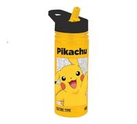 Kids Licensing Borraccia con cannuccia, 600 ml, Pokémon