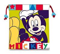 KIDS LICENSING Mickey Mouse, Sacchetti per Il Pranzo, per la casa, Unisex, per Adulti, Multicolore (Multicolore), Unico
