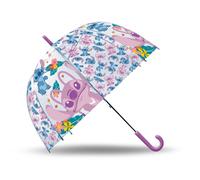 Kids Licensing Ombrello trasparente 46 cm tipo campana da 46 cm Stitch Stitch