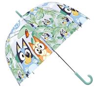 Kids Licensing - Ombrello trasparente 46 cm, tipo campana per bambini 46 cm Bluey