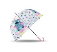 Kids Licensing - Ombrello trasparente per bambini tipo campana da 46 cm di Stirch