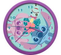 Kids Licensing Orologio analogico per unisex bambini automatico con cinturino in plastica LAS3098, Stitch Multicolore