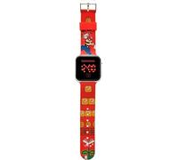 Orologio LED Super Mario con licenza per bambini