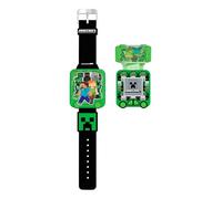 Kids Licensing Orologio digitale per bambini automatico con cinturino in plastica MIN4148, Minecraft