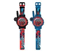 Kids Licensing Orologio walkie-talkie 2 in 1 Spiderman venduto in coppia