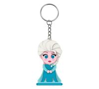 Kids Licensing - Portachiavi Elsa 3D con luce LED, figura Flashies con luce premendo la testa, accessorio per chiavi, zaino e regalo per i fan di Frozen