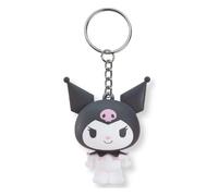 Kids Licensing - Portachiavi Kuromi 3D con luce LED, figura Flashies con luce premendo la testa, accessorio per chiavi, zaino e regalo per i fan di Sanrio