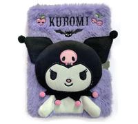 Kids Licensing - Quaderno peluche A5 con righe per scrivere, morbido quaderno per bambini di Kuromi, ideale come regalo