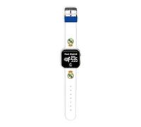 Kids Licensing - Real Madrid - Orologio LED multifunzione per bambini, contapassi, sveglia, cronometro, data e ora, contapassi e distanza