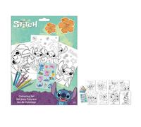 Kids Licensing Set Da Colorare Con Adesivi Stitch