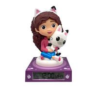KIDS EUROSWAN Sveglia digitale Gabby's Dollhouse 3D con luce notturna LED e data