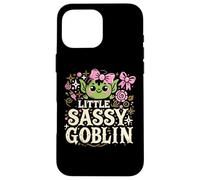 Kids Little Sassy Goblin Goblin And Ghoul Halloween Decor Custodia per iPhone 16 Pro Max