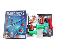 Kids Magic Kit - Set di trucchi interattivi, bacchetta e collezione di con guida didattica, supporta la crescita motoria fine incoraggiando il gioco immaginativo e sviluppando fiducia