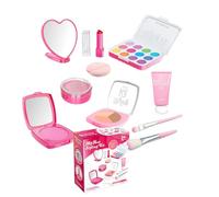 Kids Makeup Kit - Princess Make Up Kit, Children Pretend Makeup Set for Girls, Kids Washable Makeup's Set for Girls, Safe Pretend Cosmetic Kits for Playing and Entertaining