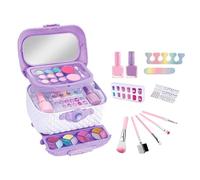 Kids Makeup Set - Princess Make Up Kit | Makeup Kit | Princess Real Washable Pretend Play Cosmetic Beauty Set Accessories for Children Teen Girls Age 4-12 Years Old