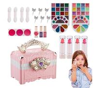 Kids Makeup Sets For Girls - Educational Realistic Cosmetics Toys|Pretend Makeup Set For Girls |akeup Play Set - F́or Vanity Dress Up Education Entertainment Party Cosplay Christmas