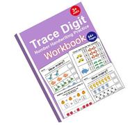 Kids Math Workbooks - Paper 24x17cm | Bright Color Illustrated Arithmetic Learning Tool | Educational Workbook For Children Girls Students For Home School Classroom Indoor Study And Parent