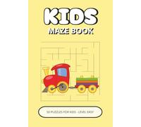Kids Maze Book: 50 Fun & Easy Maze Puzzles in 5 Different Shapes for Kids Ages 4-8 | Simple Paths, Playful Shapes & Screen-Free Learning Fun