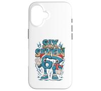 Kids Meme 67 Six Seven 6 7 Italian Brainrot Christmas Custodia per iPhone 16