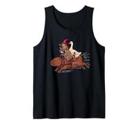 Kids Meme Retro Vintage Kerfuffle Capybara Raccoon Duck Frog Canotta