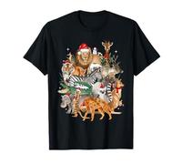 Kids Men Women Zoo Day Wildlife Animal Lovers Christmas Maglietta