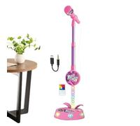 Kids Microphone Toy - 7 Light Stand Up With Phone