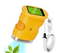 Kids Microscope - 1000X Rechargeable Educational Science Toys, Handheld Digital Microscope | 2 Inch Screen Magnifier For Kids Girls Boys Home School Laboratory Outdoor Nature