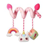 Kids Mobile For Bassinet, Crib Mobile Pendant, Soothing Bed Bell, Sensory Animal Nursery Toy, Bassinet And Stroller Accessory For Baby Visual And Auditory Development, 10.24in