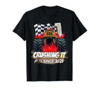 Kids Monster Truck 1 Year Old Boys 1st Birthday Since 2025 Maglietta