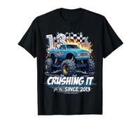 Kids Monster Truck 13 Year Old Boys 13th Birthday Since 2013 Maglietta
