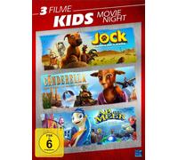 Kids Movie Night - Jock / Cenerentola / Ab ins Meer [3 DVD] NUOVO/CONFEZIONE ...