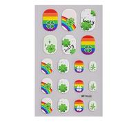 Kids Nails Art Stickers Cartoon Design Simple to Use User Friendly Multiple Styles Nails Decals for Children Cartoon Stickers