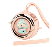 Kids Neck Fan - 3 Speeds Quiet Airplane Shape Cute Bladeless Device