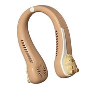Kids Neck Fan - Bladeless Rechargeable Hands Free Adjustable 3 Speeds