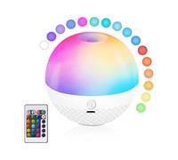 Kids Night Light, Touch Night Light USB Rechargeable Bedside Bedside Lamp with Remote Control 16 Color Changes