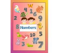 Kids number learing book: Tracing, counting, coloring and early math activities for young learnersA fun educational workbook for preschool and kindergarten kids