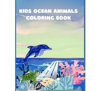 Kids ocean animals coloring book