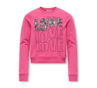 Kids Only - Kogceleste Life L/S Short O-Neck Fr Swt Rosa - Abbigliamento 11A - 12A Rosa