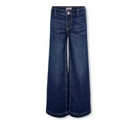 KIDS ONLY Kogcomet Wide DNM Pim Noos Pantaloni, Blu Jeans Scuro, 134 Bambina