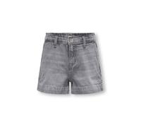 Pantaloncini di jeans larghi Grigio 9 anni - 132 cm Tinta unita